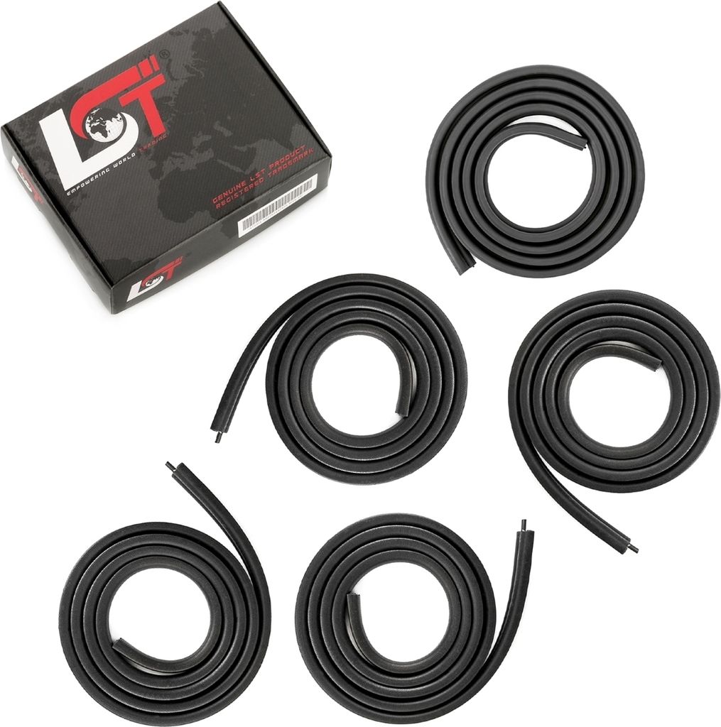 5x Türdichtung Gummiprofil Heckklappe Set vorne hinten für RENAULT CLIO I 1 II 2