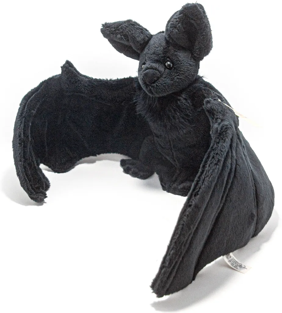 Mega Chauve-Souris Noire Cornelissen - Doudou XXL Doux et Moelleux