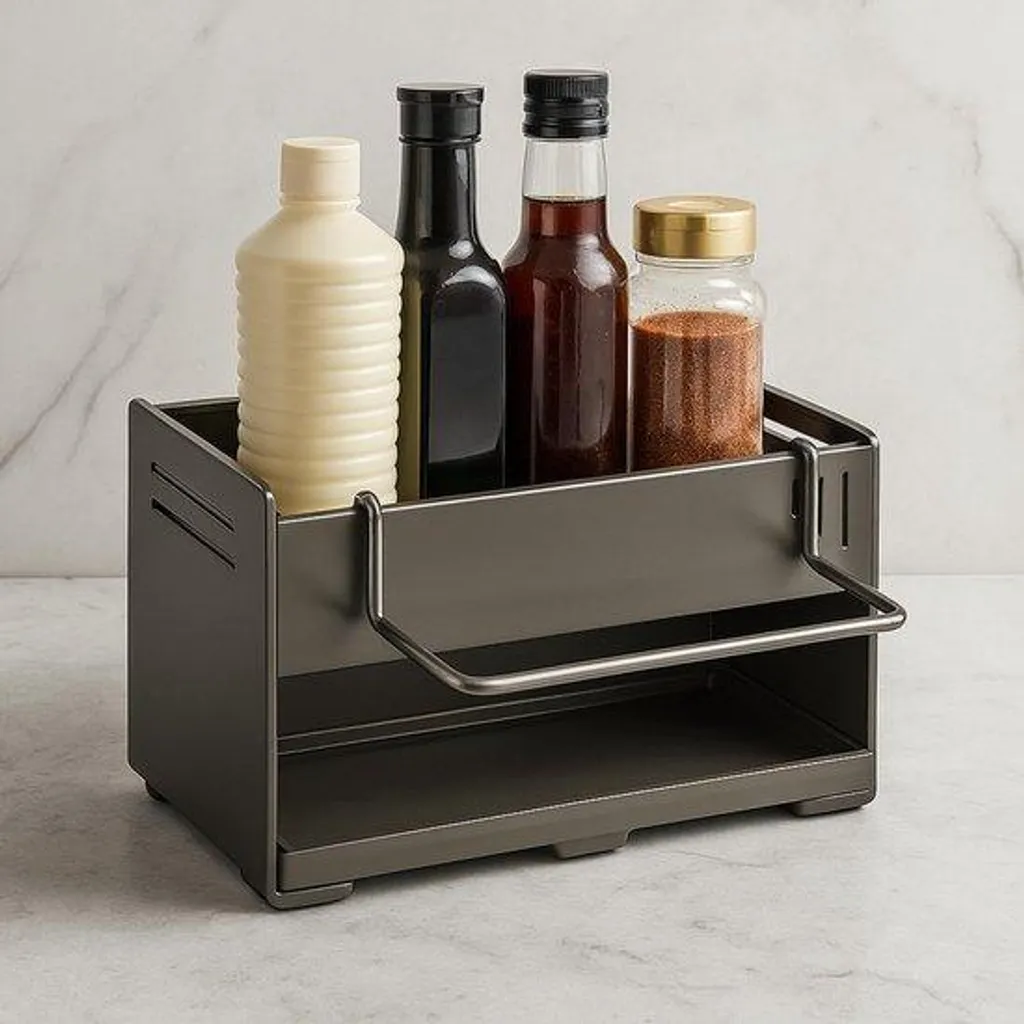 Organiseur de lavabo facile à installer pour évier de salle de bain