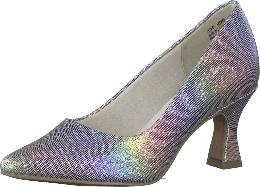 MARCO TOZZI Damen Pumps by GMK Lack Metallic geschwungener Produktbild 3
