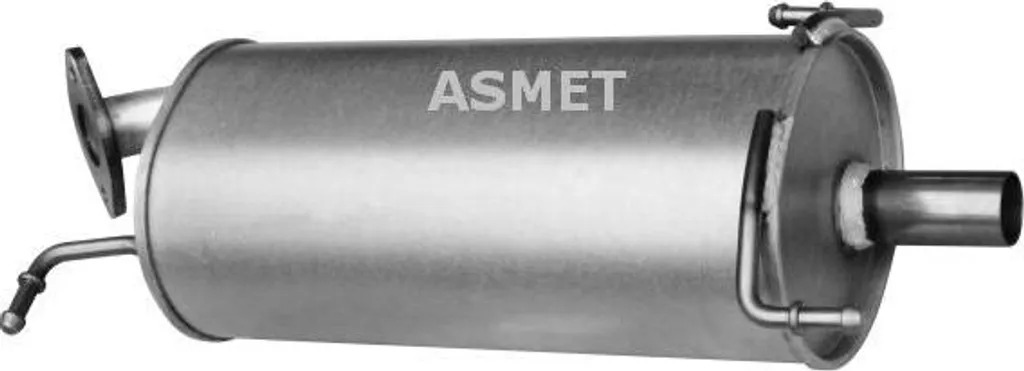 ASMET 5198 Silencieux arrière OE 4709337 pour Agila B de haute qualité
