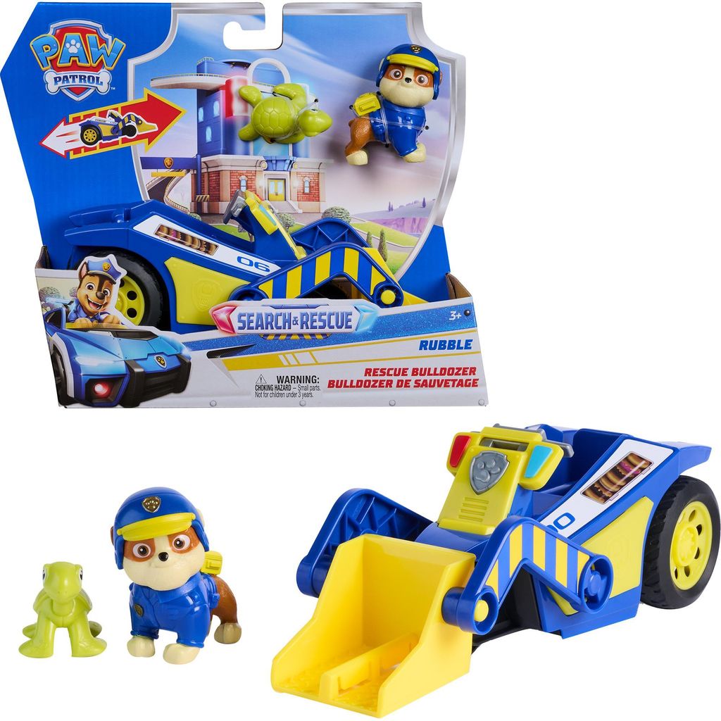 Spin Master Paw Patrol - Search & Rescue: Rubbles Rettungs-Bulldozer