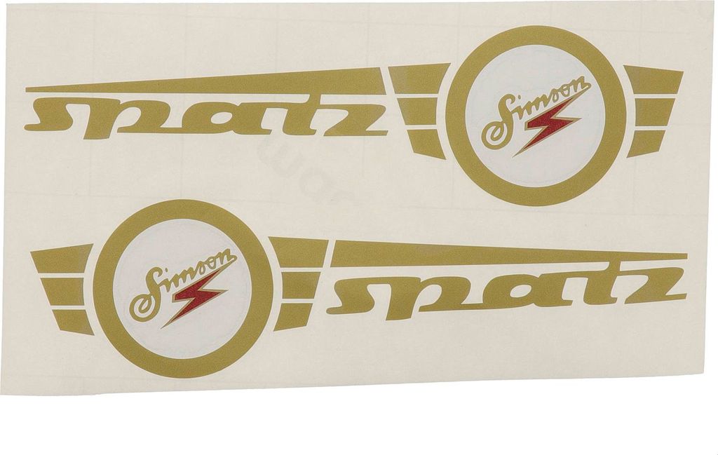 Set: Klebefolie - SIMSON Spatz rechts und links