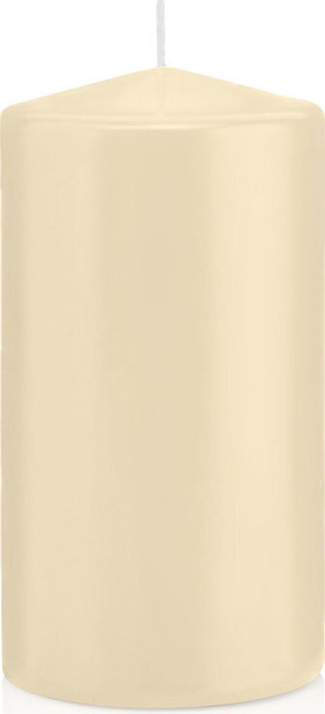 Stumpenkerzen in RAL-Qualität Bisquit Ø 78 x 150 mm, 8 Stück