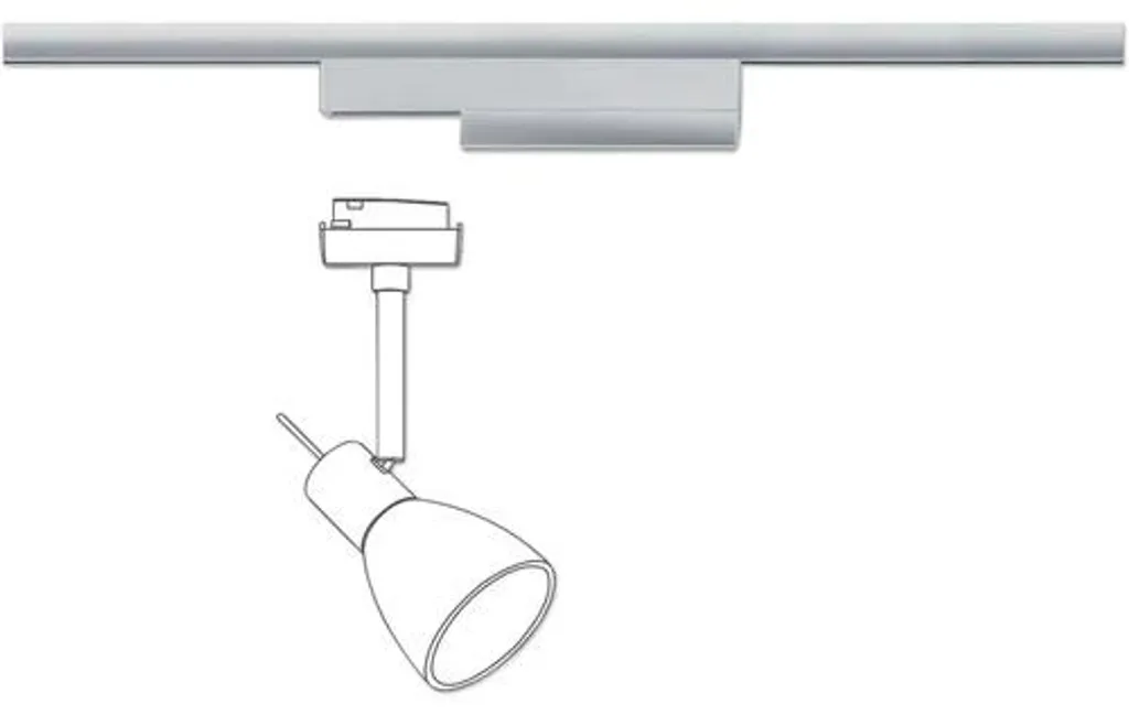 Adaptateur Paulmann URail Zigbee 3.0 Chrome Mat pour Maison Connectée - 3
