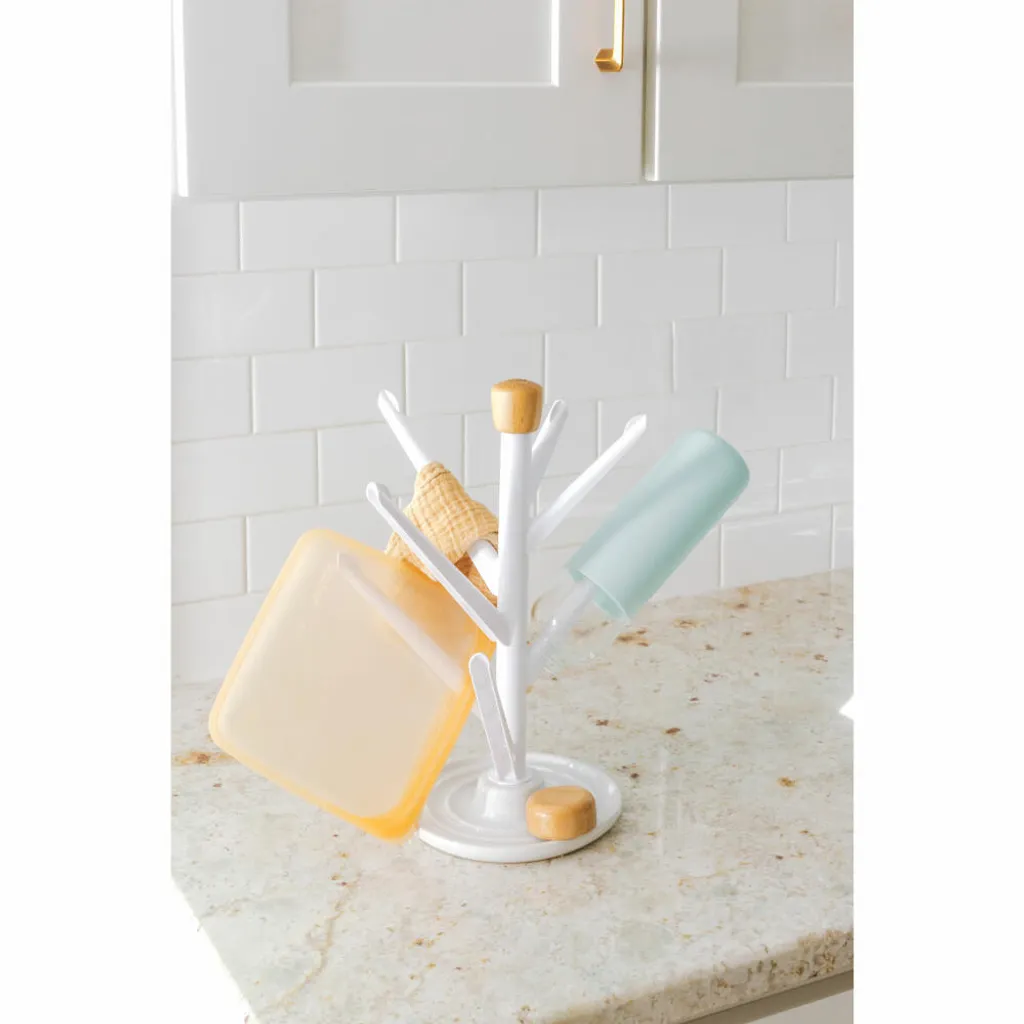 Support de Séchage Vertical pour Biberons et Ustensiles Gain de Place - 13