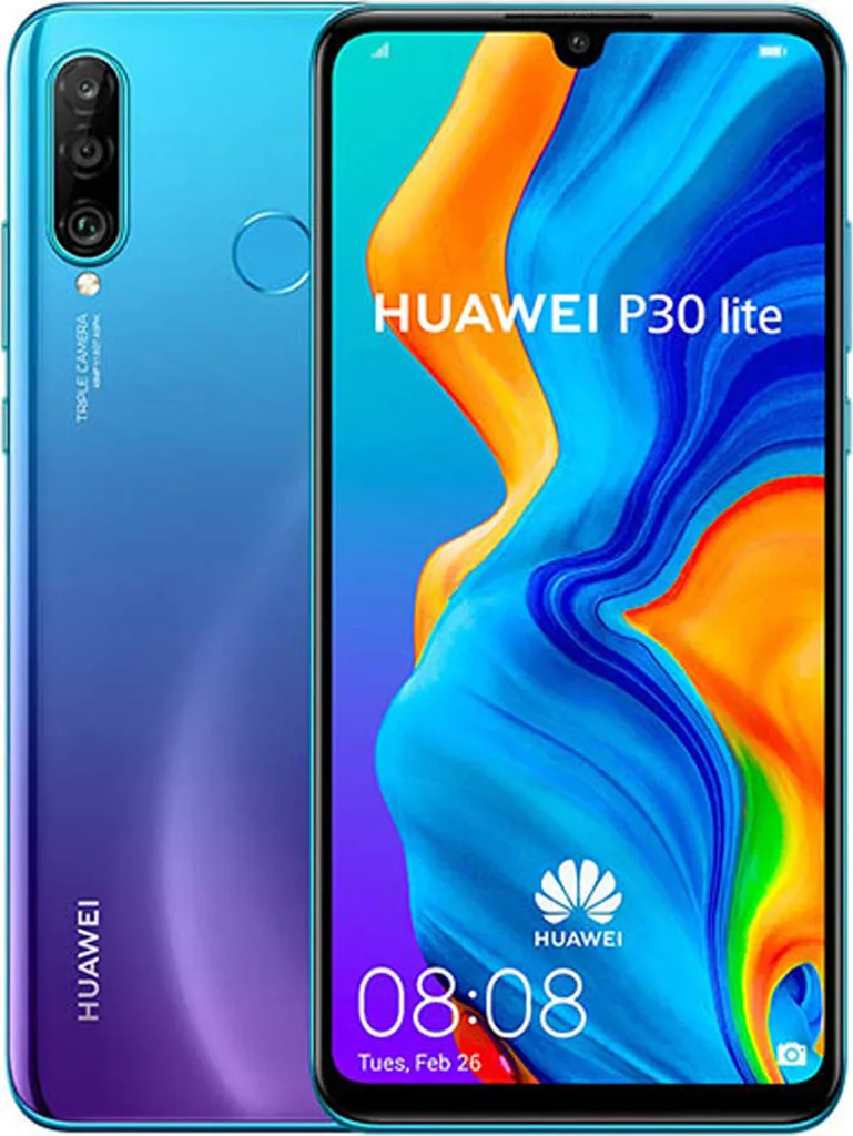 Smartphone Huawei P30 lite 128GB Blu - Fotocamera 48MP AI Social - 20