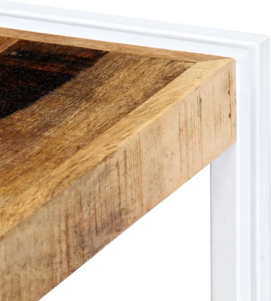 Meuble TV en manguier massif robuste et compact de 90cm - 5