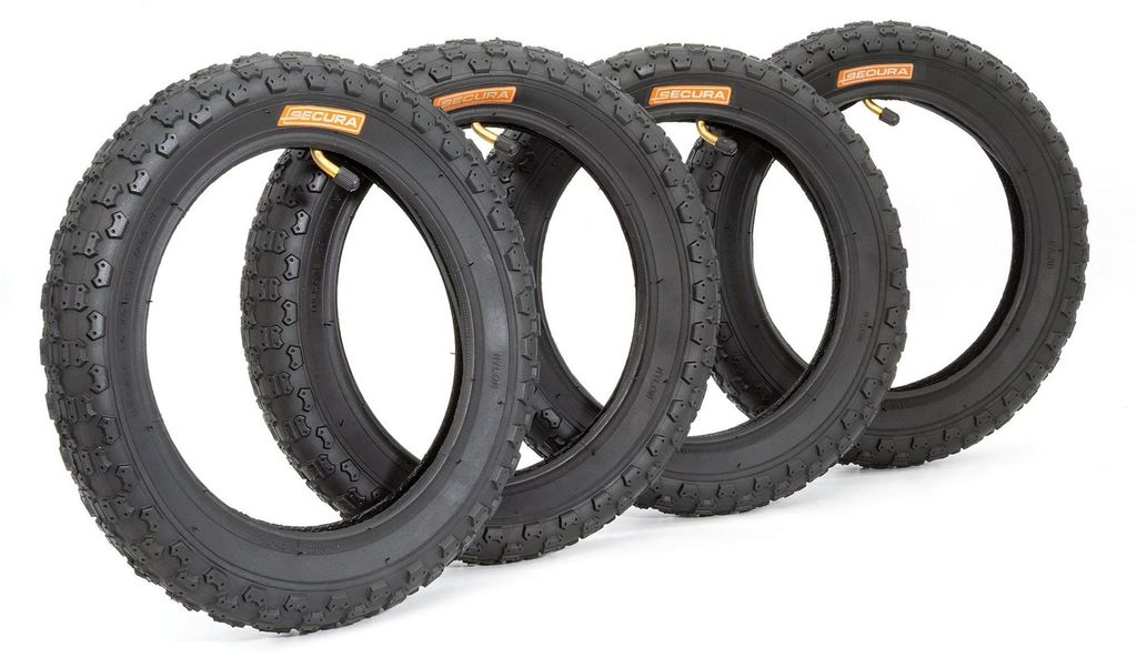 4x Reifen 12.5x2.25 12 1/2 x 2 1/4 tubeless + Schläuche mit Produktbild 