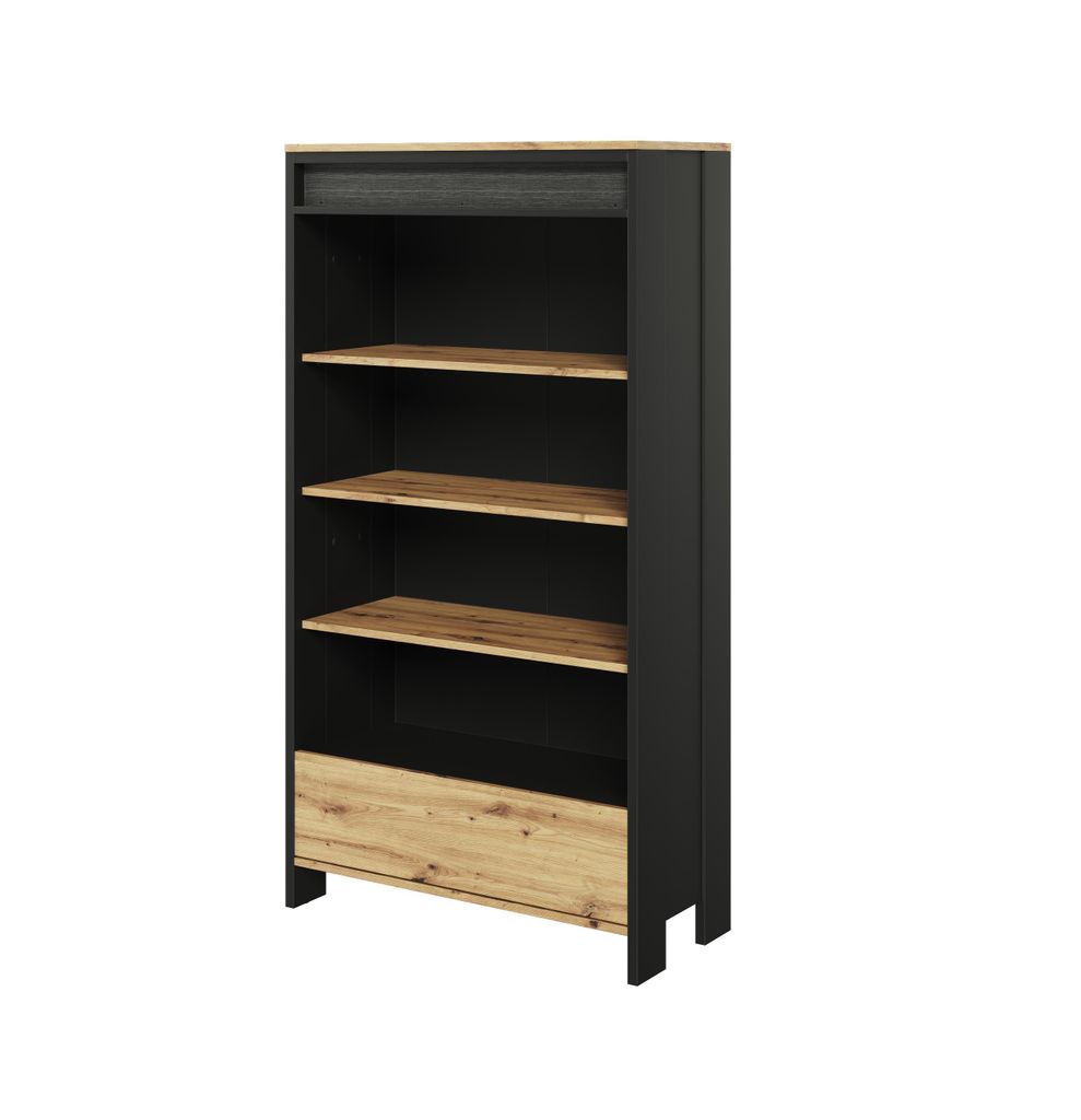 MINIO go for it, SPOT Bücherregal – 1 Schublade, 3 Regale, Produktbild 