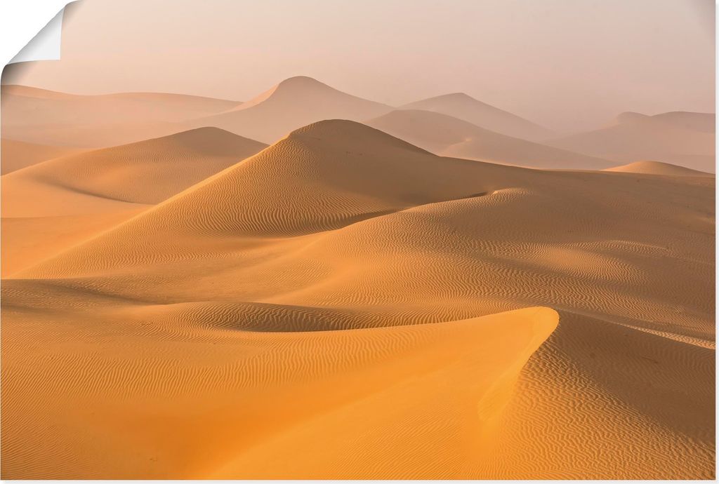 ARTland Poster Nebel in der Rub al Khali Wüste Größe: 30x20 Produktbild 