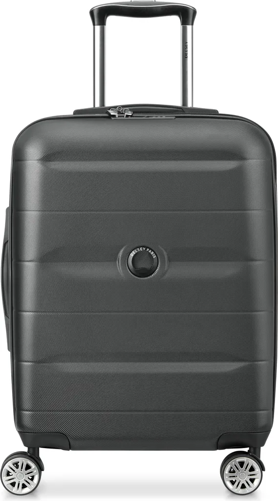 DELSEY PARIS carrello Comete + 4 Double Rolls Cabin Trolley SL 55 Black nero