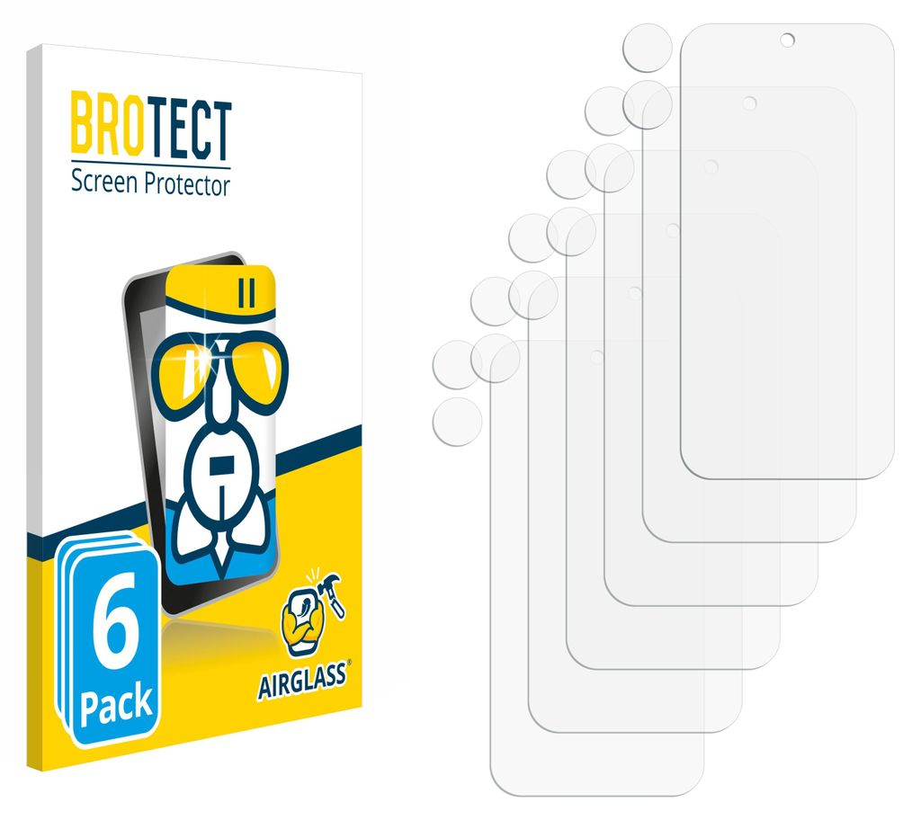 6x BROTECT Schutzglas für Xiaomi Poco X8 Pro Iron Man Edition (Display+Kamera) Schutzfolie Panzer Folie Glas Display Schutz klar