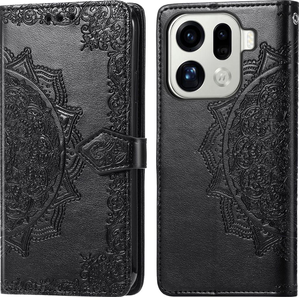 imoshion Mandala Bookcase dla Oppo Find X9 Pro - Czarny Zdjęcie produktu 