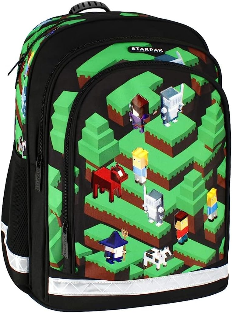 Pixel Game Schulranzen Ergonomischer Ranzen
