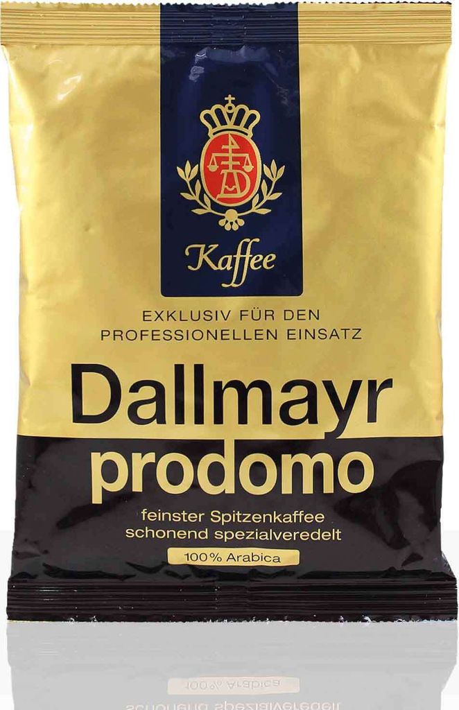 Dallmayr Prodomo - 50 x 60g Kaffee gemahlen, Filterkaffee 100% Arabica