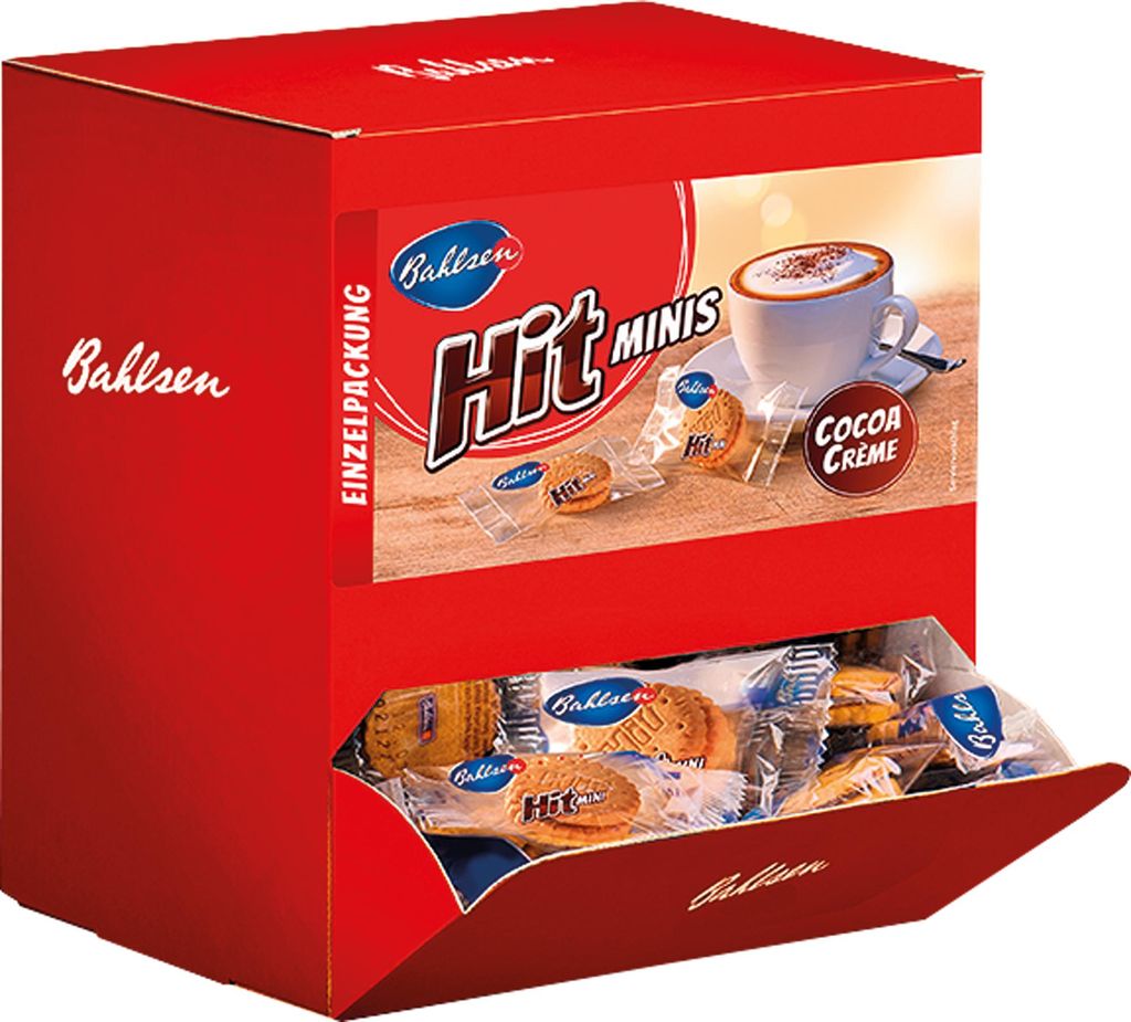 Bahlsen Hit Minis porcjowane podwójne herbatniki z kremem Zdjęcie produktu 
