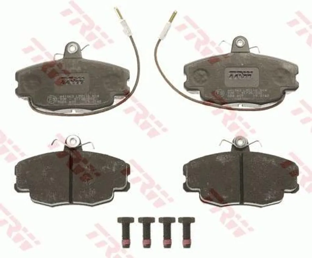 Plaquettes de frein TRW hautes performances OE 425070 Peugeot 309 et Clio