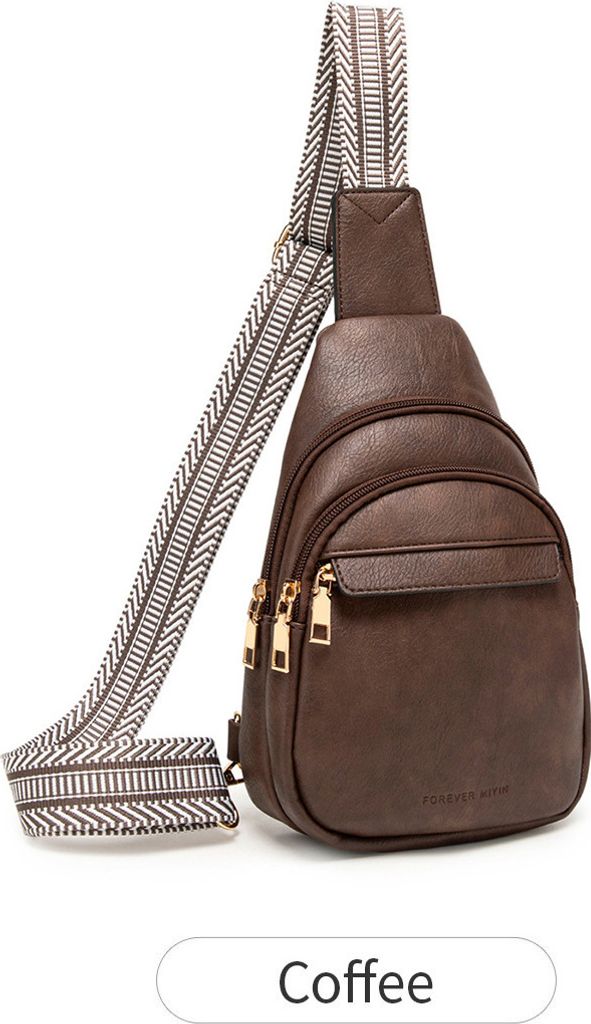 INF Schicke Colorblock Crossbody Bag für Damen Khaki