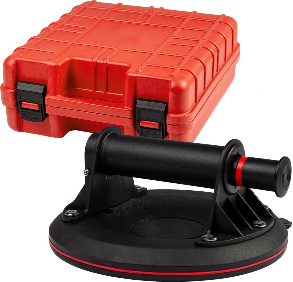 INOVATEC Saugheber INO-SH 1-Kopf Vakuumsauger inkl. Transportkoffer