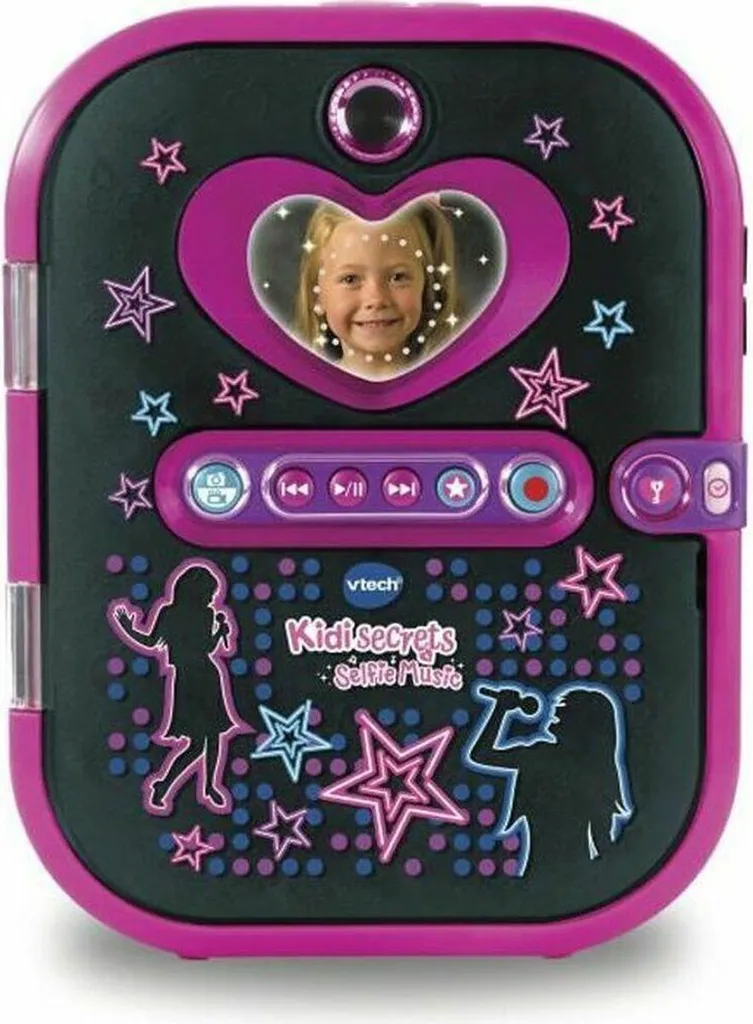 VTech- KidiSecrets Selfie Music Diario elettronico nero - 1