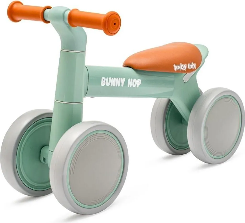 Baby Mix Bunny Hop Vert - Draisienne ultralégère pour enfant dès 2 ans