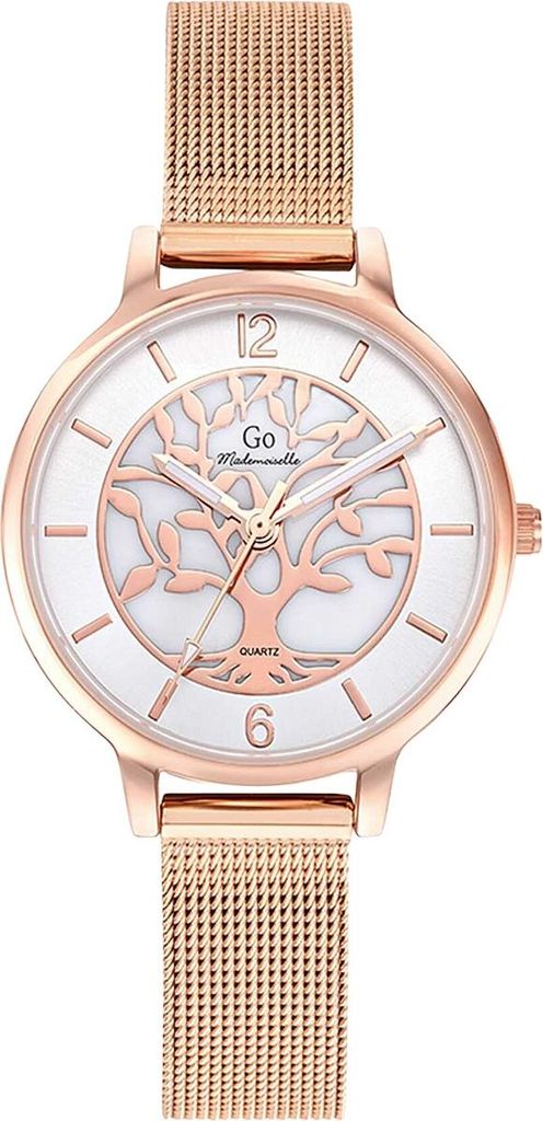 Girl Only Armbanduhr silber Edelstahl Mademoiselle Damen Analog-Quarzuhr UGO695493