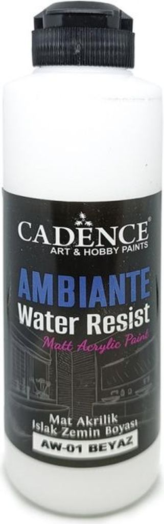 Cadence Acrylfarbe wasserfest matt 250 ml Weiß + Katalysator 10 g