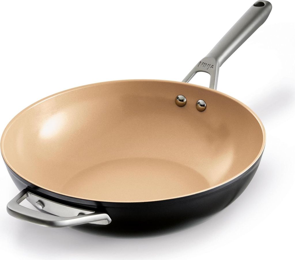 Ninja CW90928DE, Kolo, Wok/panvica na vysmážanie, Béžová, Obrázok produktu 