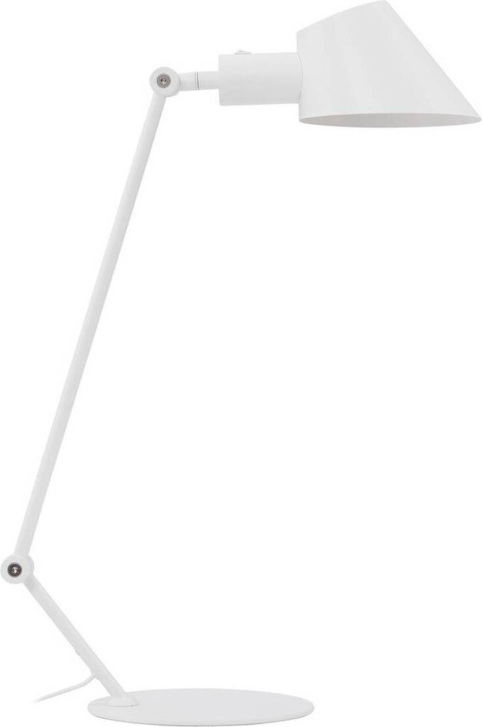 Lindby Tischleuchte Corali, weiß, Metall, Höhe 64cm