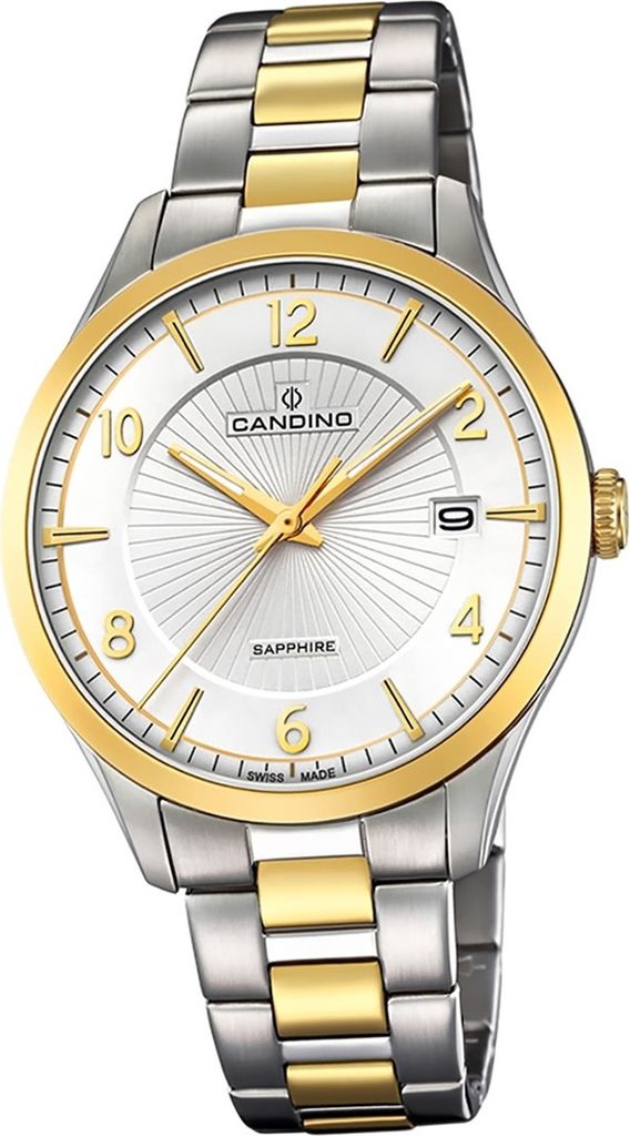 Candino Classic Edelstahl Herren Uhr C4631/1 Armbanduhr Analog silber D2UC4631/1
