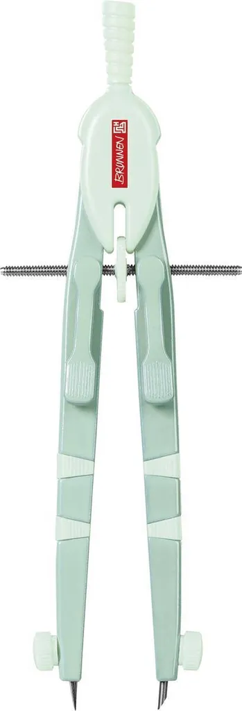 Compas à réglage rapide Brunnen 104954054 menthe lot de 6 pièces