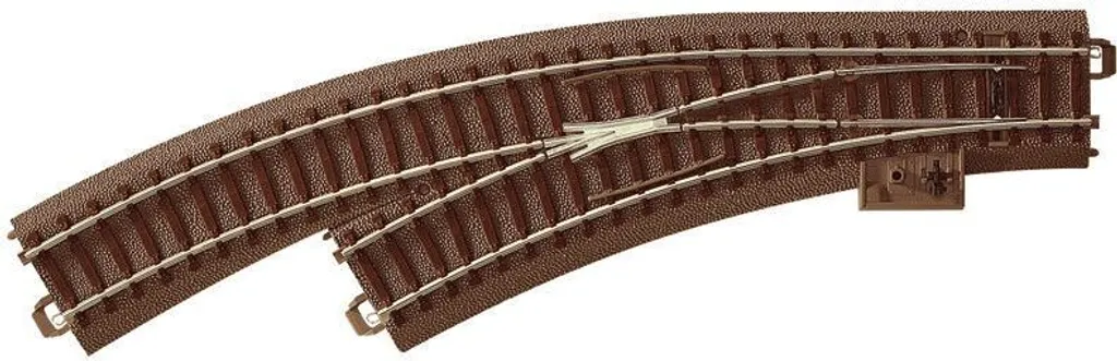 Aiguillage Trix 62671 Gauche R1 360 mm avec ballast intégré