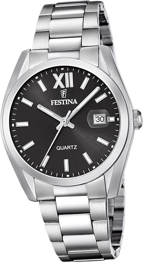 Festina Herrenuhr Klassik Armbanduhr Edelstahl silber D2UF20707/6