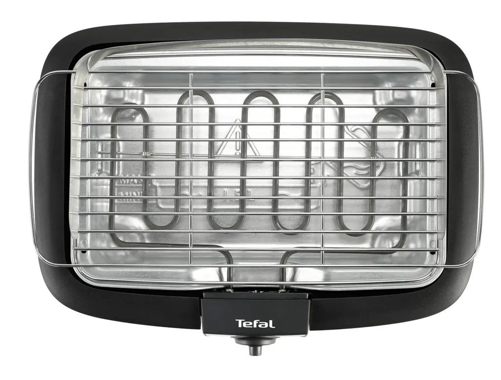 Barbecue Tefal BG90A810 Easy Grill Inox avec bac récupérateur de graisses