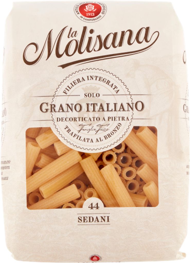La Molisana 8004690054406, Sedani Rigati, Krótki makaron, Zdjęcie produktu 