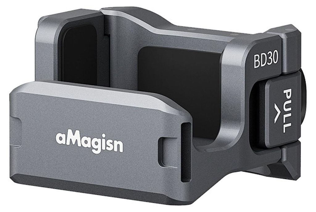 Aluminium Quick Release Mount für DJI Osmo Pocket 4 / 3 Kamera Zubehör Schwarz