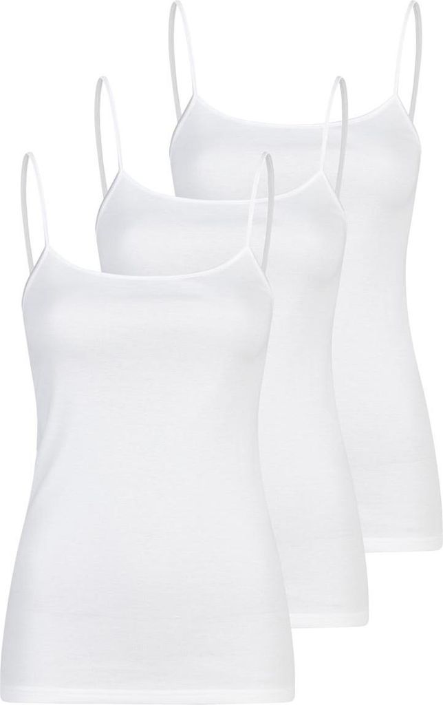 Speidel 3er Pack Natascha Unterhemd / Top Feinripp aus reiner Baumwolle, Eng anliegend ohne Seitennähte, Ideal für jeden Tag
