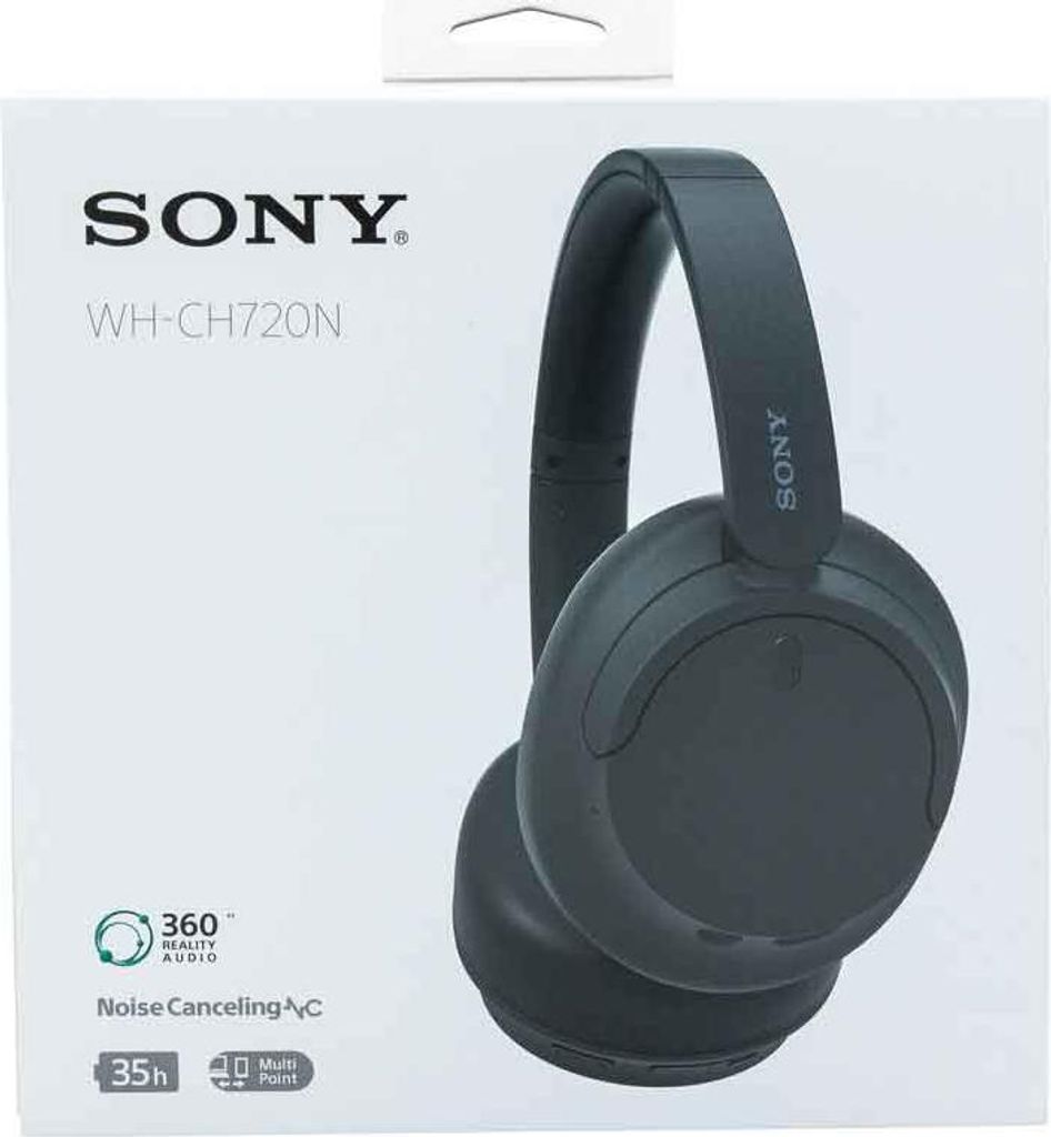 Sony WH-CH720N, Verkabelt & Kabellos, 7 - 20000 Hz, Produktbild 