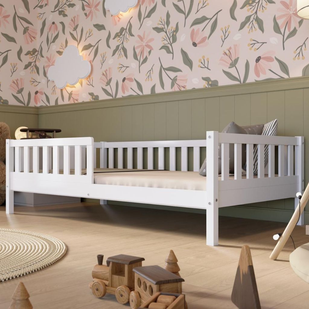 Crazy Pine Lit d'enfant 90x190 cm - Lit de sol Montessori Image du produit 