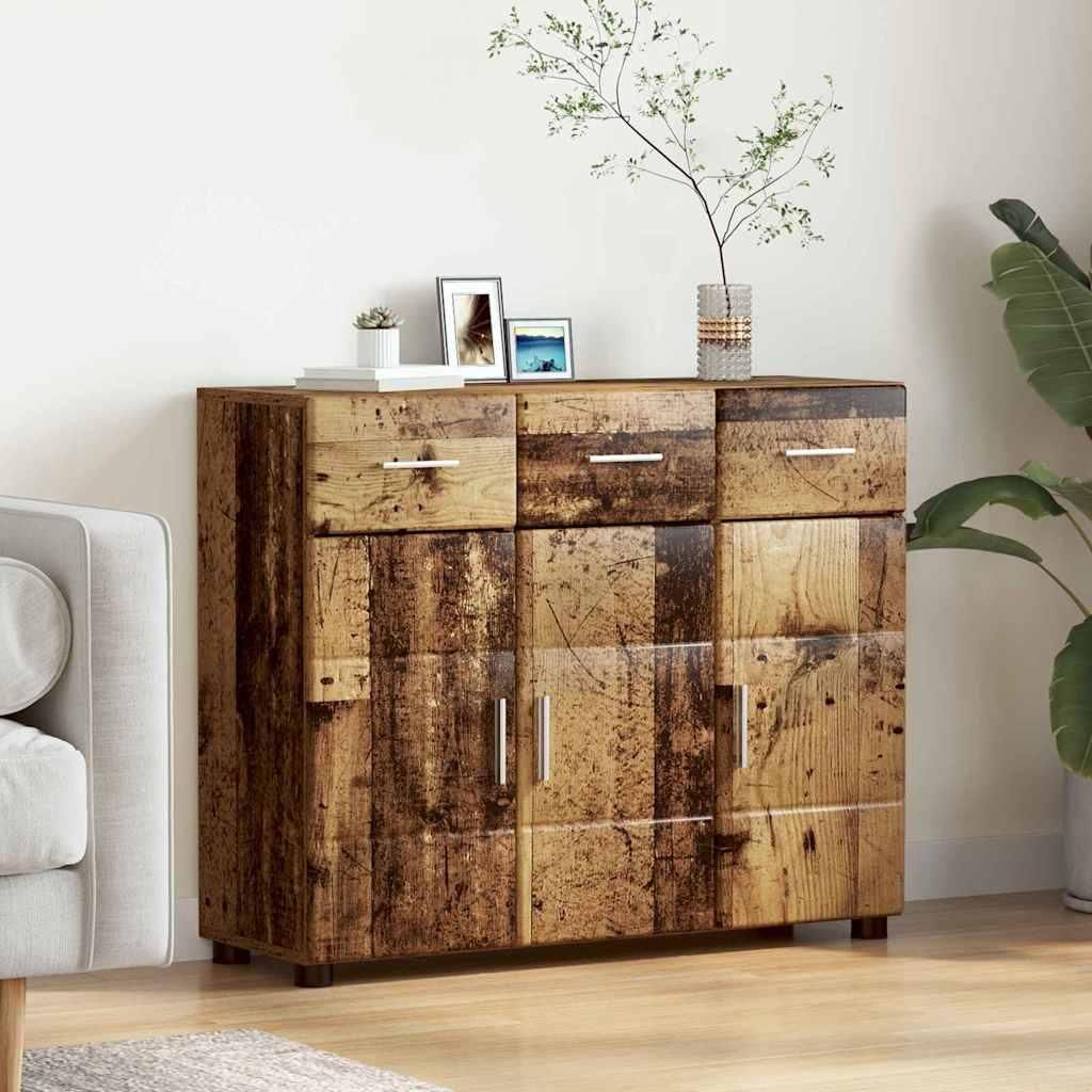 Maison Exclusive - Sideboard FLORIN Altholz 88,5 x 30,5 x 73 cm Holzwerkstoff