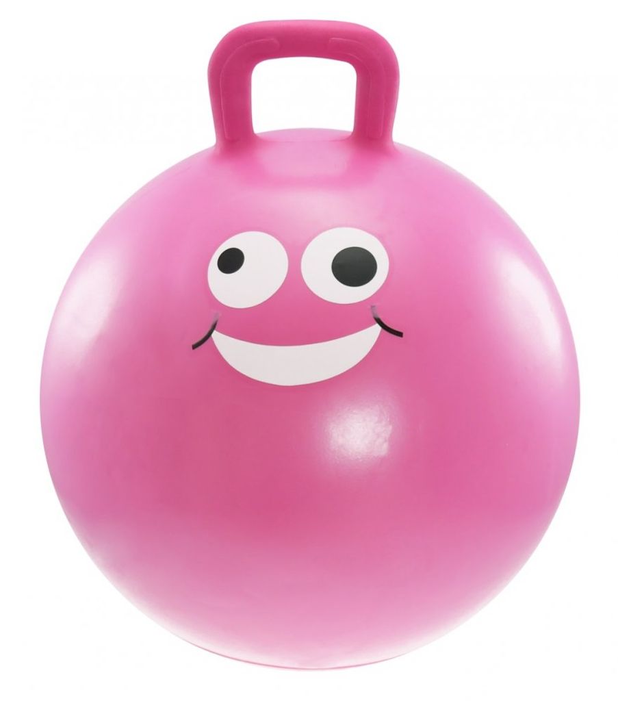 Dětský skákací míč LIFEFIT® JUMPING BALL 45 cm, růžový Obrázek produktu 