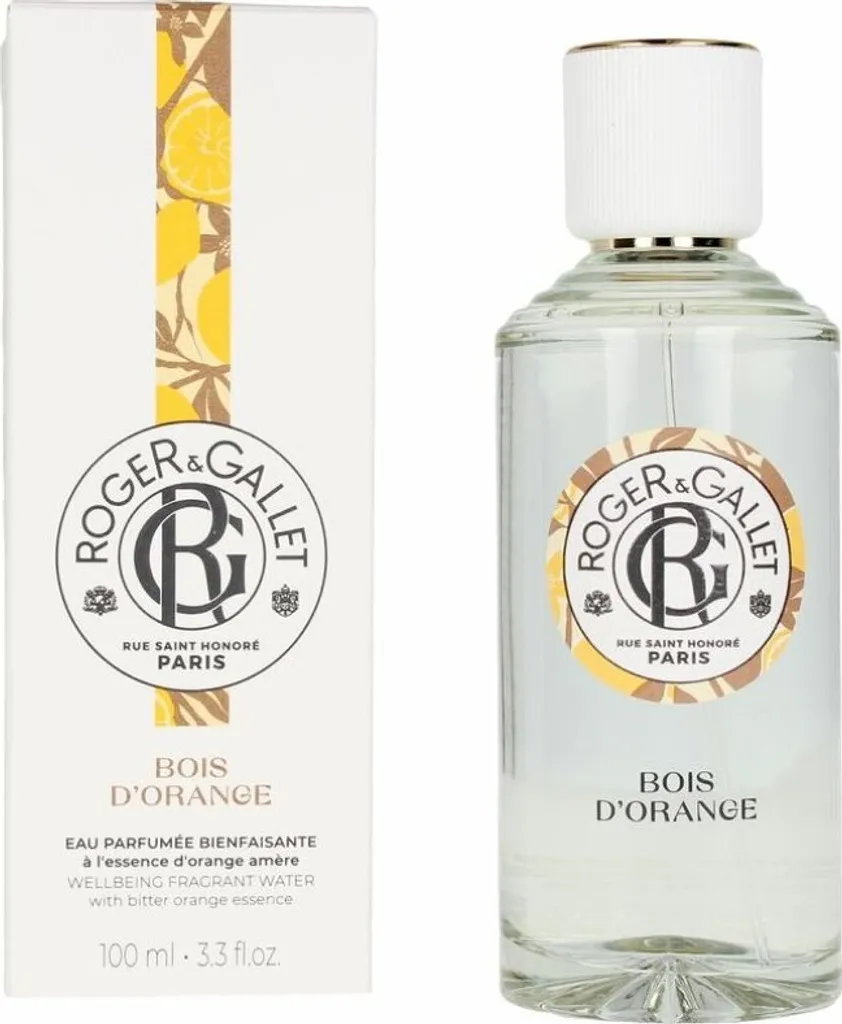 Eau de Cologne Bois d'Orange Roger & Gallet Fraîcheur Tonifiante en 100ml