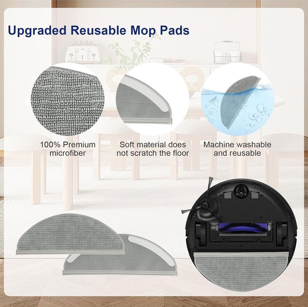 Kit D'Accessoires pour - + - Max- Max + T8 PièCes de Rechange pour Aspirateur