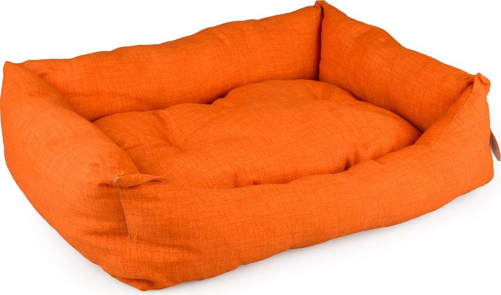 Duvo+ Hundebett rechteckig tangerine orange, Maße: 60 x 45 x 16 cm