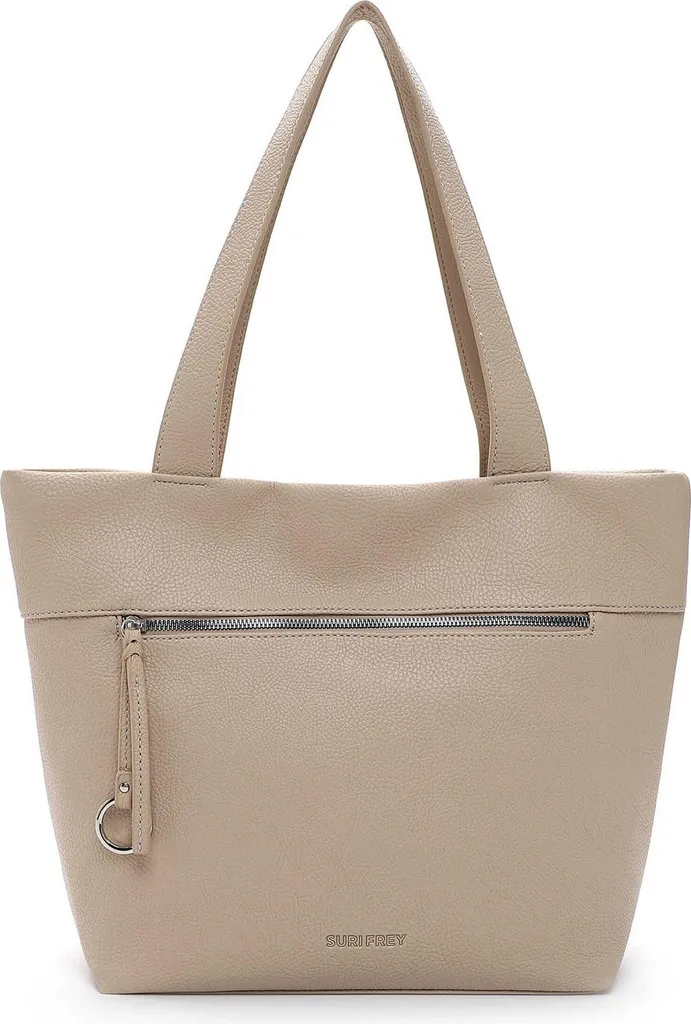 SURI FREY Debby Cityshopper Sand Beige - Borsa Shopper Donna Elegante