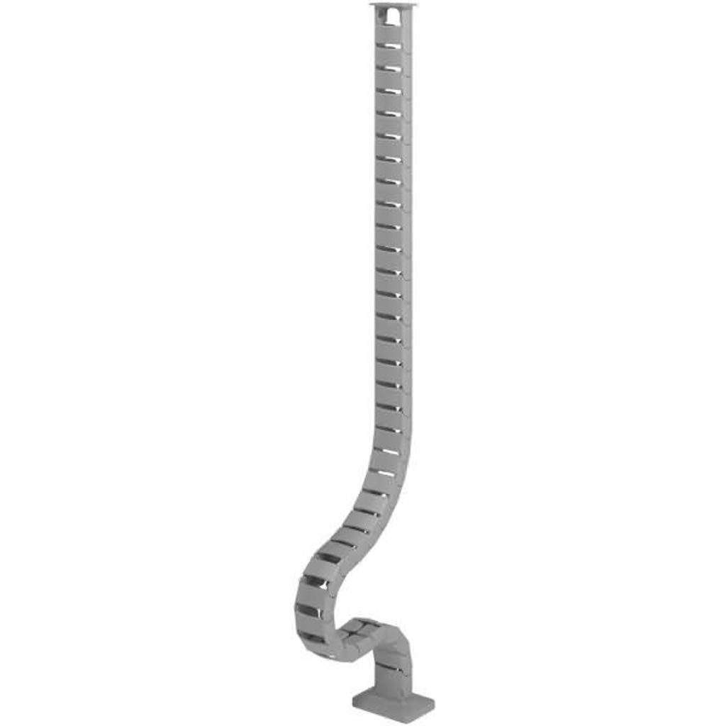 Kabelführung Addit Sitz-Steh 462 für 130cm Schreibtisch grau