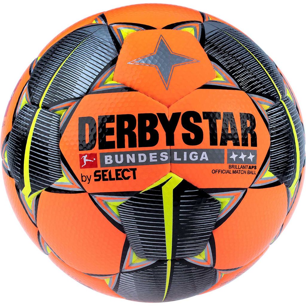 Derbystar Bundesliga Brillant APS Winter orange schwarz gelb