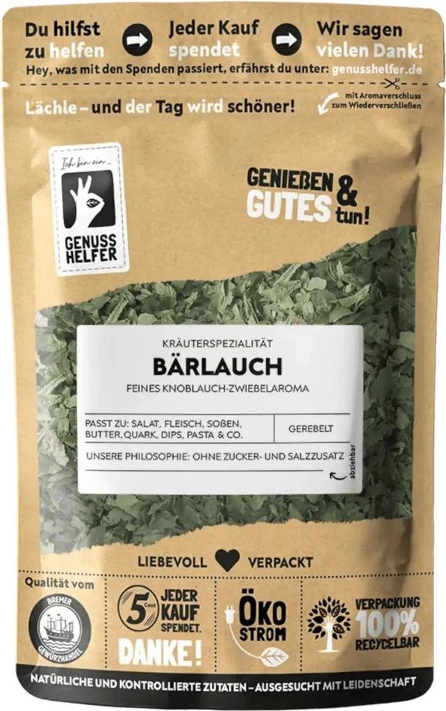 Bärlauch, geschnitten, Bärlauch für ein leckeres Produktbild 