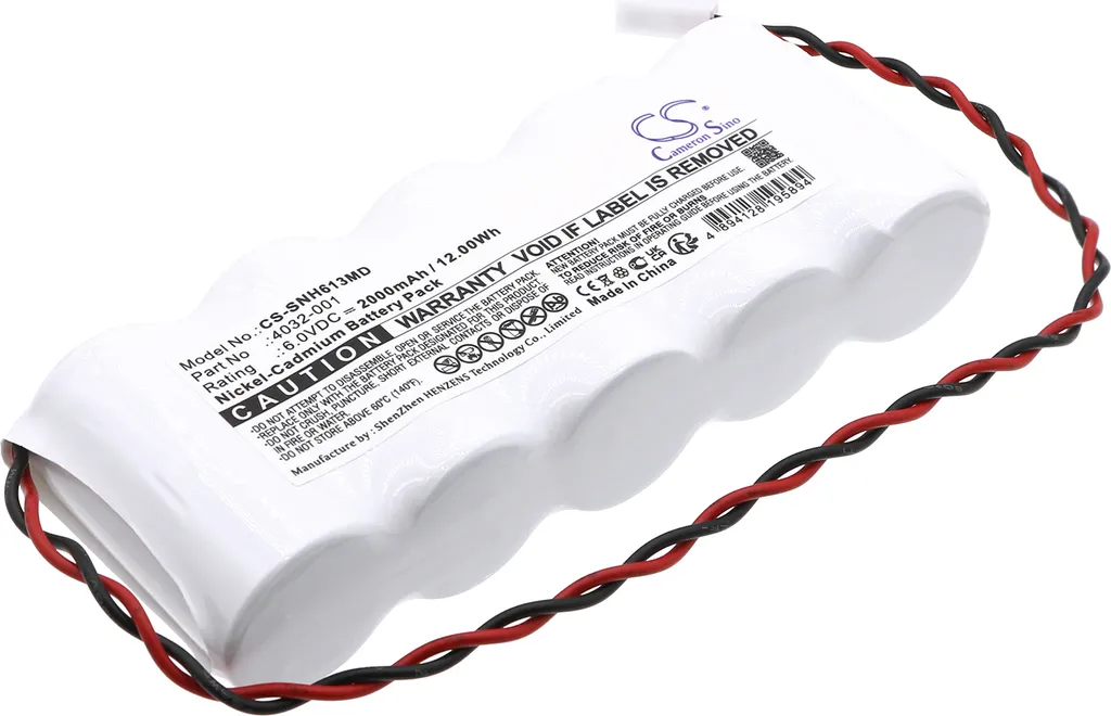 Batterie de Rechange pour Oxymètre Nonin 8600 et 8700 Monitorage Patient
